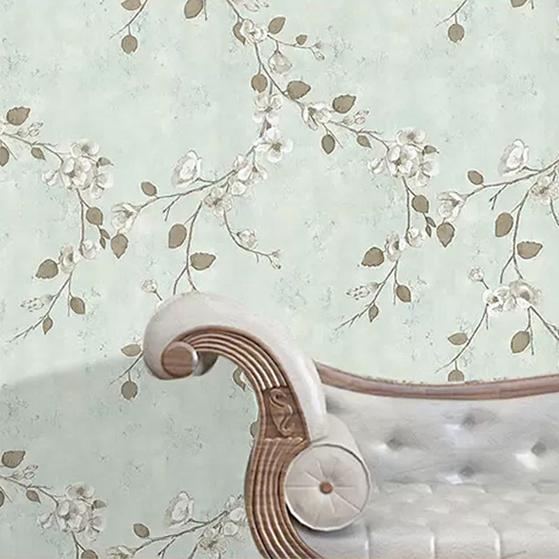 Garden and Countryside Wallpaper Retro American Wall Decor Non-Pasted Non-Woven 31 ft. x 20.5 Clearhalo 'Country wall decor' 'Rustic' 'Wallpaper' Wall Decor' 888126