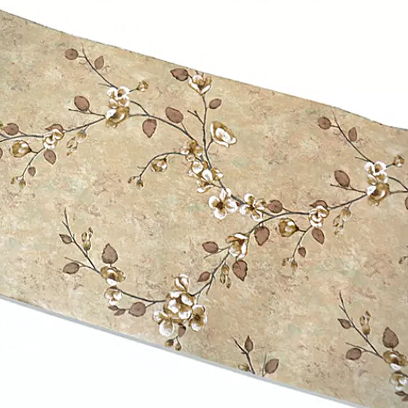 Garden and Countryside Wallpaper Retro American Wall Decor Non-Pasted Non-Woven 31 ft. x 20.5 Clearhalo 'Country wall decor' 'Rustic' 'Wallpaper' Wall Decor' 888133