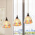 Shell Bell Pendant Light Fixture Mediterranean 3-Light Bronze Multi Hanging Lamp with Mosaic Edge in Bronze Bronze Clearhalo 'Ceiling Lights' 'Industrial' 'Middle Century Pendants' 'Pendant Lights' 'Pendants' 'Tiffany close to ceiling' 'Tiffany Pendants' 'Tiffany' Lighting' 890178