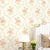 Vintage 3D Embossed Flora Wallpaper Non-Pasted 31'L x 20.5"W Light Yellow Clearhalo 'Vintage wall decor' 'Vintage' 'Wallpaper' Wall Decor' 892868