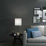 Plain Color Stain-Resistant Non-Pasted Wallpaper, 33 ft. x 20.5 in Grey