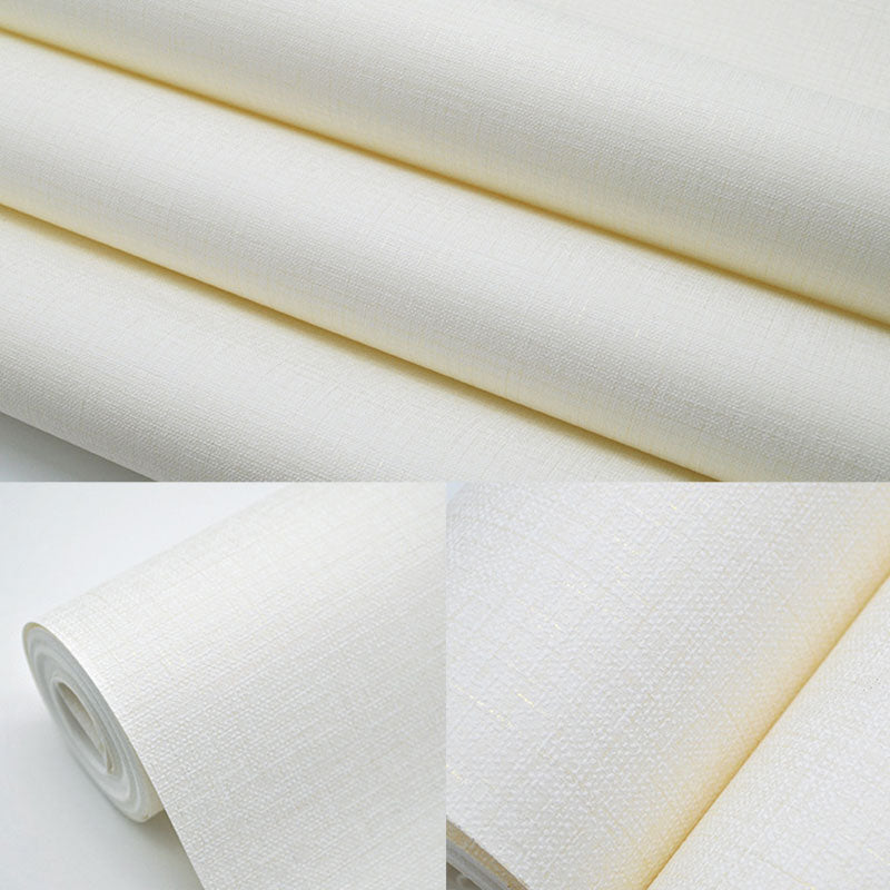 Modern and Simple Wall Decor Linen and Embossed Granule Non-Pasted Wallpaper, 31'L x 20.5"W Clearhalo 'Modern wall decor' 'Modern' 'Wallpaper' Wall Decor' 896837