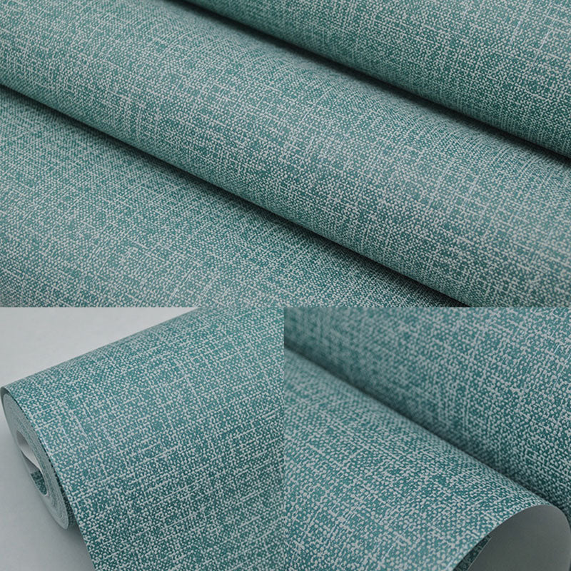 Non-Pasted Wallpaper with Purely Light Color Linen and Embossed Granule, 31'L x 20.5"W Clearhalo 'Modern wall decor' 'Modern' 'Wallpaper' Wall Decor' 896856
