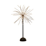 Metal Starburst Night Table Lighting Decorative LED Nightstand Light in Black for Living Room Clearhalo 'Lamps' 'Table Lamps' Lighting' 897383