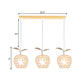 Apple-Like Cluster Pendant Modernism Crystal Encrusted 3-Head Restaurant Ceiling Hang Fixture in Gold Clearhalo 'Ceiling Lights' 'Modern Pendants' 'Modern' 'Pendant Lights' 'Pendants' Lighting' 897536