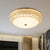 Round Faceted Crystal Flush Mount Lighting Modernist LED Gold Flushmount Lamp for Living Room Gold Clearhalo 'Ceiling Lights' 'Close To Ceiling Lights' 'Close to ceiling' 'Flush mount' Lighting' 898366