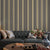 Vintage Wall Covering Simple Stripe Non-Pasted Wallpaper Roll, 57.1 sq ft. Black Clearhalo 'Vintage wall decor' 'Vintage' 'Wallpaper' Wall Decor' 915138