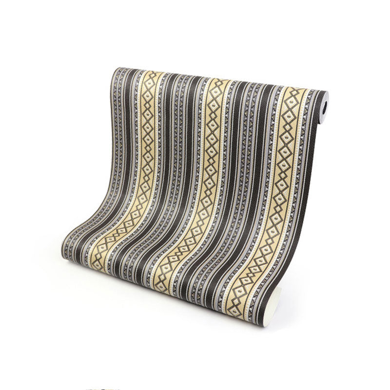 Vintage Wall Covering Simple Stripe Non-Pasted Wallpaper Roll, 57.1 sq ft. Clearhalo 'Vintage wall decor' 'Vintage' 'Wallpaper' Wall Decor' 915139