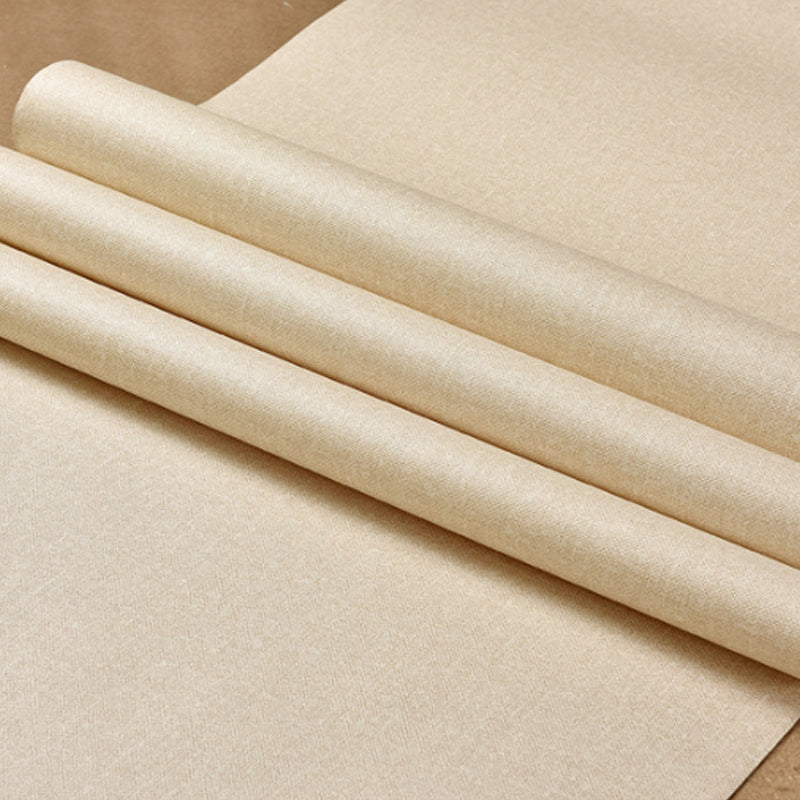 Soft Color Linen Pattern Wallpaper 31'L x 20.5"W Non-Pasted Water-Resistant PVC Wall Covering Clearhalo 'Modern wall decor' 'Modern' 'Wallpaper' Wall Decor' 915205