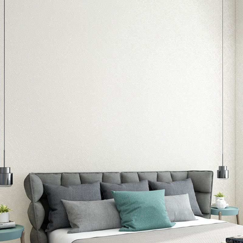 Minimalist Linen PVC Wallpaper Non-Pasted Wall Decor in Plain Color, 31'L x 20.5"W Beige Clearhalo 'Modern wall decor' 'Modern' 'Wallpaper' Wall Decor' 915221