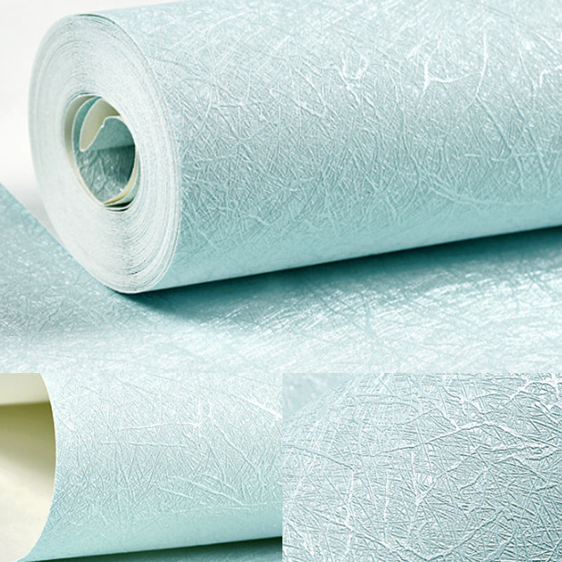 Minimalist Linen PVC Wallpaper Non-Pasted Wall Decor in Plain Color, 31'L x 20.5"W Clearhalo 'Modern wall decor' 'Modern' 'Wallpaper' Wall Decor' 915229