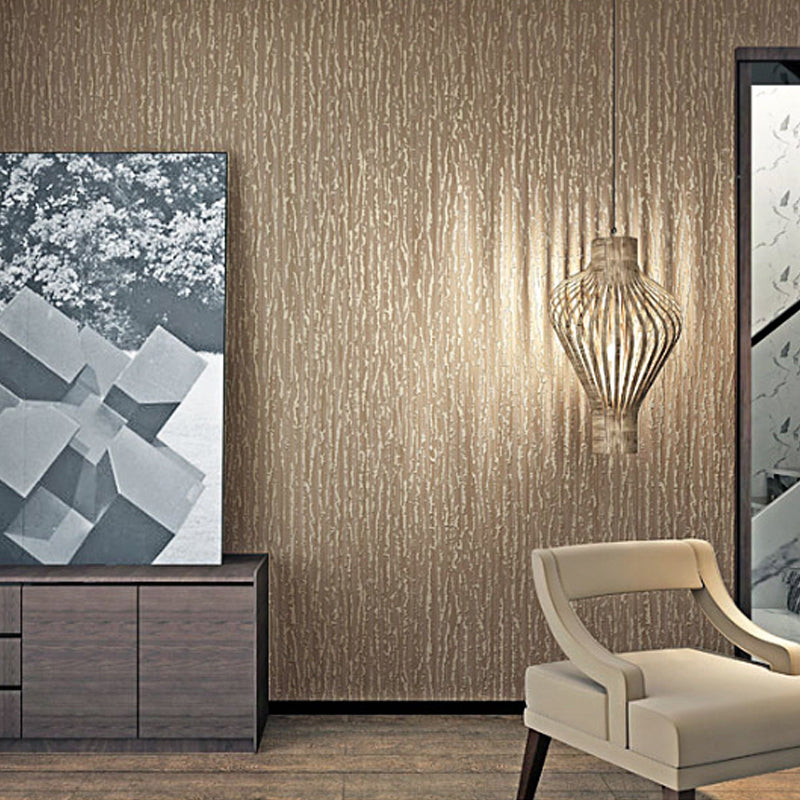 Morandi Color Non-Woven Wallpaper Decorative Textured Stripe Wall Decor, 31 ft. x 20.5 in Clearhalo 'Modern wall decor' 'Modern' 'Wallpaper' Wall Decor' 915263