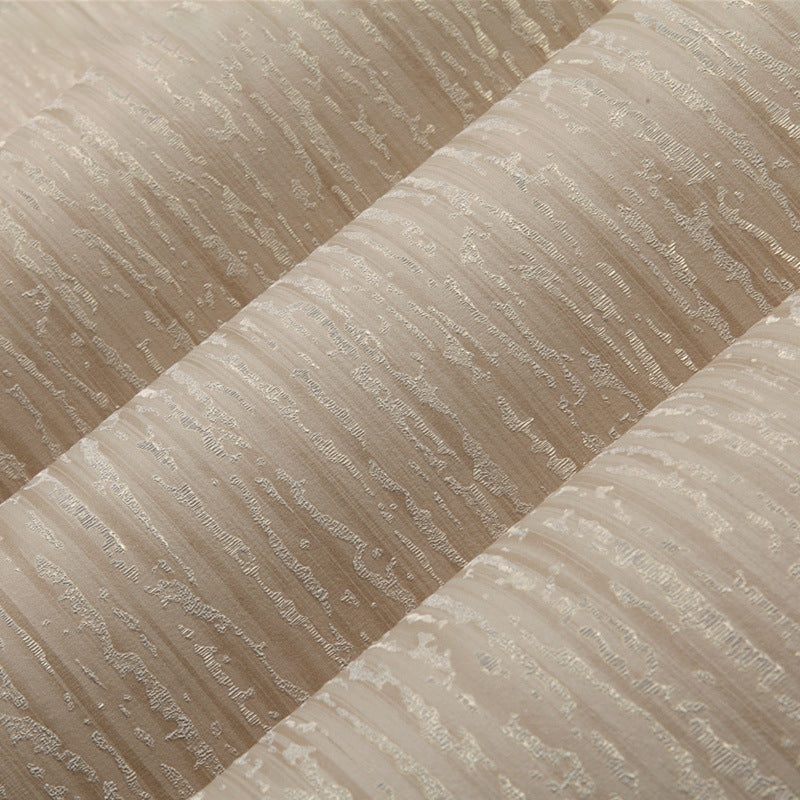 Morandi Color Non-Woven Wallpaper Decorative Textured Stripe Wall Decor, 31 ft. x 20.5 in Clearhalo 'Modern wall decor' 'Modern' 'Wallpaper' Wall Decor' 915264