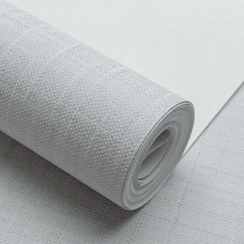 Stain-Resistant Wall Covering Non-pasted Textured Linen Non-Woven Wallpaper in Light Color Clearhalo 'Modern wall decor' 'Modern' 'Wallpaper' Wall Decor' 915282