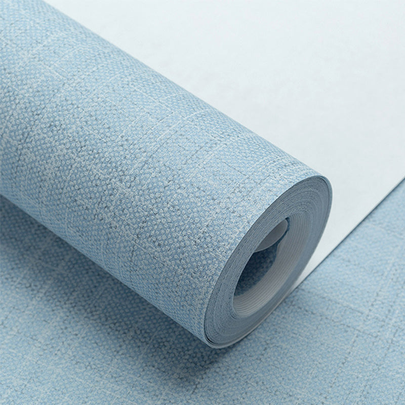 Stain-Resistant Wall Covering Non-pasted Textured Linen Non-Woven Wallpaper in Light Color Clearhalo 'Modern wall decor' 'Modern' 'Wallpaper' Wall Decor' 915288