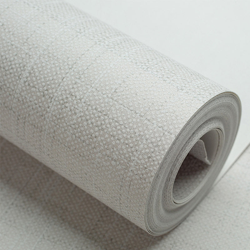 Stain-Resistant Wall Covering Non-pasted Textured Linen Non-Woven Wallpaper in Light Color Clearhalo 'Modern wall decor' 'Modern' 'Wallpaper' Wall Decor' 915291