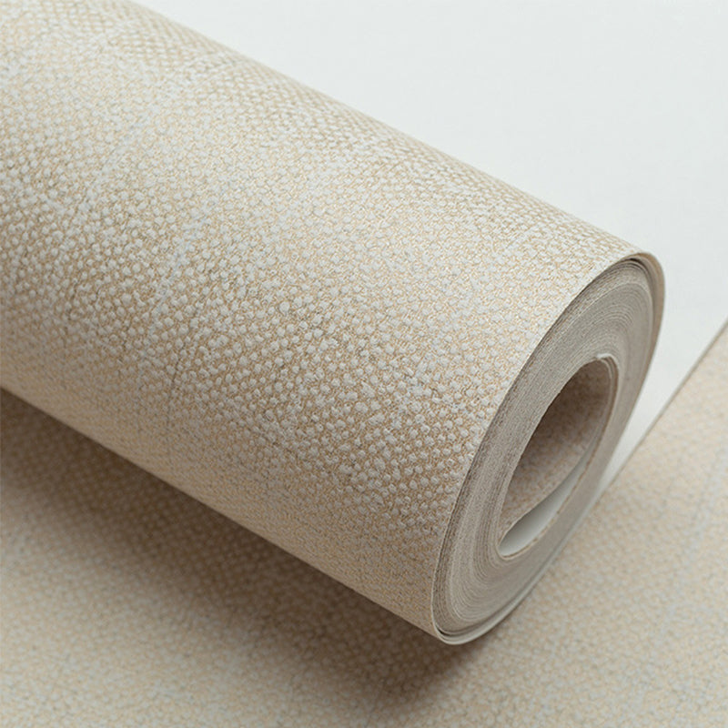 Stain-Resistant Wall Covering Non-pasted Textured Linen Non-Woven Wallpaper in Light Color Clearhalo 'Modern wall decor' 'Modern' 'Wallpaper' Wall Decor' 915294