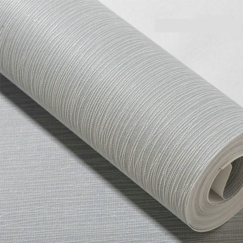 20.5"W x 31'L Wall Decor Minimalist Narrow Stripe Non-Pasted Wallpaper in Natural Color Clearhalo 'Modern wall decor' 'Modern' 'Wallpaper' Wall Decor' 915307