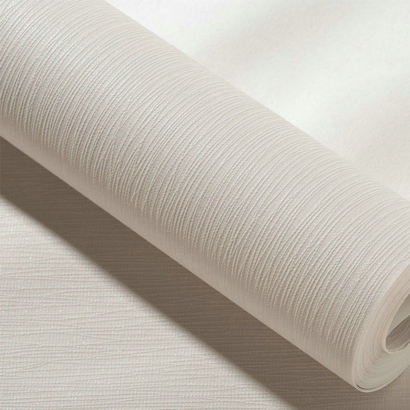 20.5"W x 31'L Wall Decor Minimalist Narrow Stripe Non-Pasted Wallpaper in Natural Color Clearhalo 'Modern wall decor' 'Modern' 'Wallpaper' Wall Decor' 915310