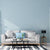 20.5"W x 31'L Wall Decor Minimalist Narrow Stripe Non-Pasted Wallpaper in Natural Color Light Blue Clearhalo 'Modern wall decor' 'Modern' 'Wallpaper' Wall Decor' 915315