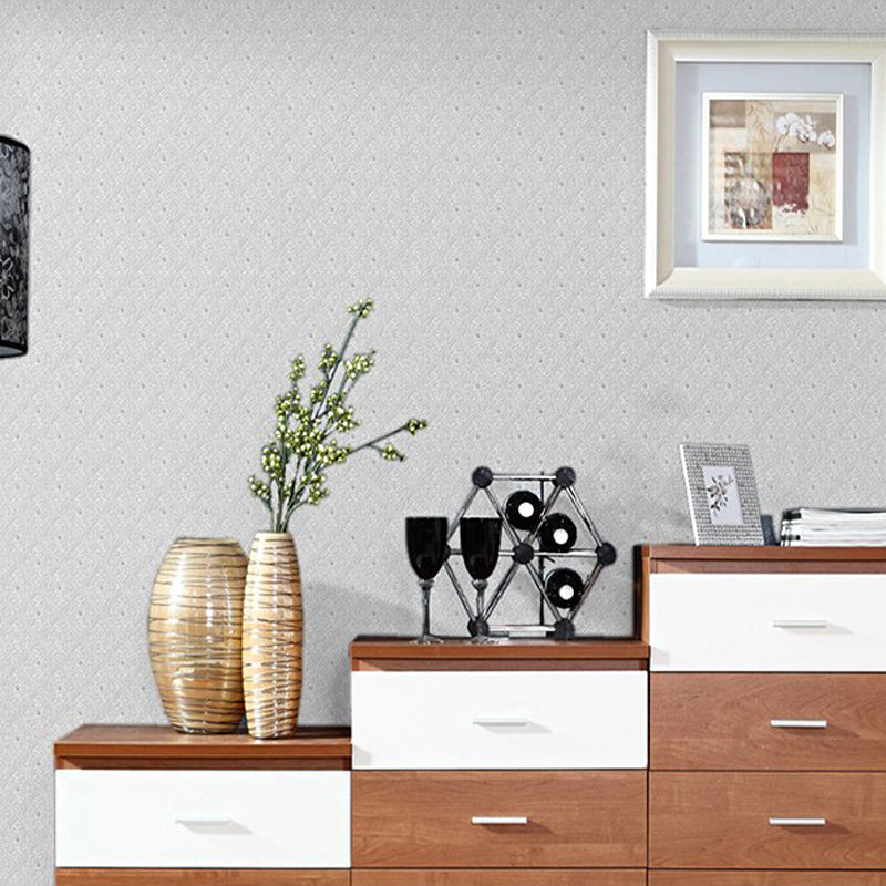 Decorative Wall Covering Contemporary Tile Pattern Wallpaper Roll, 31'L x 20.5"W, Non-Pasted Clearhalo 'Modern wall decor' 'Modern' 'Wallpaper' Wall Decor' 915341