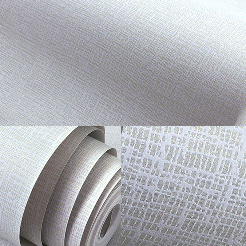 Natural Color Texture Pattern Wallpaper Stain-Resistant Non-Pasted Wall Covering, 20.5 in x 33 ft Clearhalo 'Modern wall decor' 'Modern' 'Wallpaper' Wall Decor' 915419