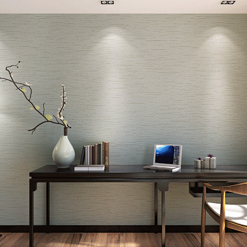 Grasswoven Non-Pasted Wall Covering, 33-foot x 20.5-inch, Morandi Color Clearhalo 'Modern wall decor' 'Modern' 'Wallpaper' Wall Decor' 915422