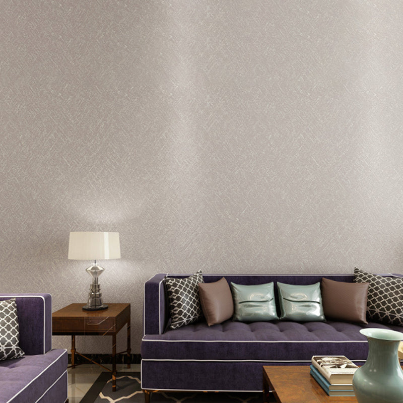 Simple Wall Covering Pastel Color Contemporary 3D Print Texture Design Wallpaper, Non-Pasted Light Coffee Clearhalo 'Modern wall decor' 'Modern' 'Wallpaper' Wall Decor' 915457
