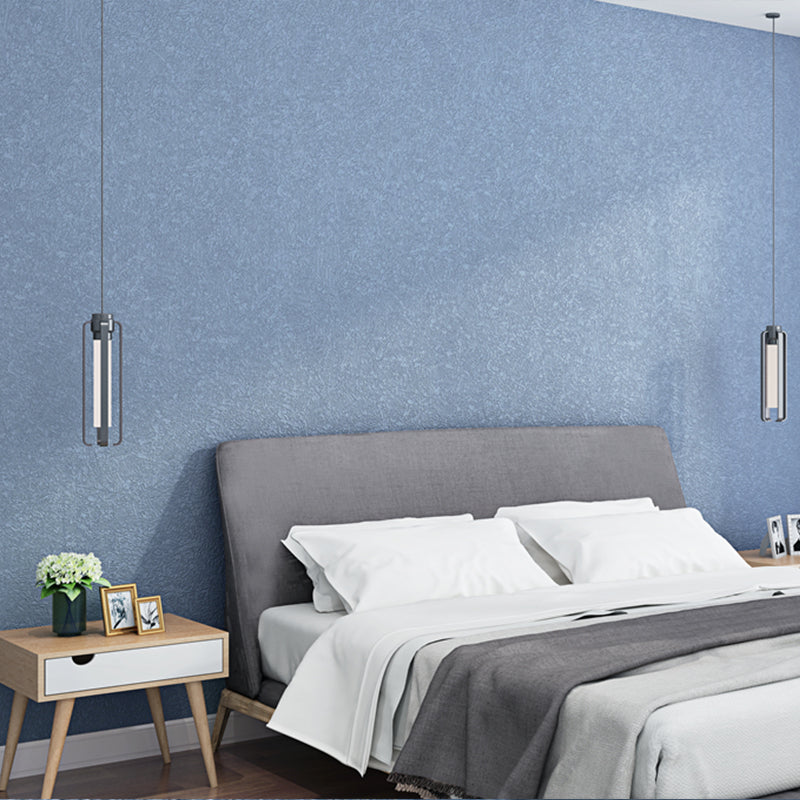 Natural Color Textured Surface Wallpaper Waterproof Non-Pasted Wall Decor, 20.5"W x 31'L Royal Blue Clearhalo 'Modern wall decor' 'Modern' 'Wallpaper' Wall Decor' 915505