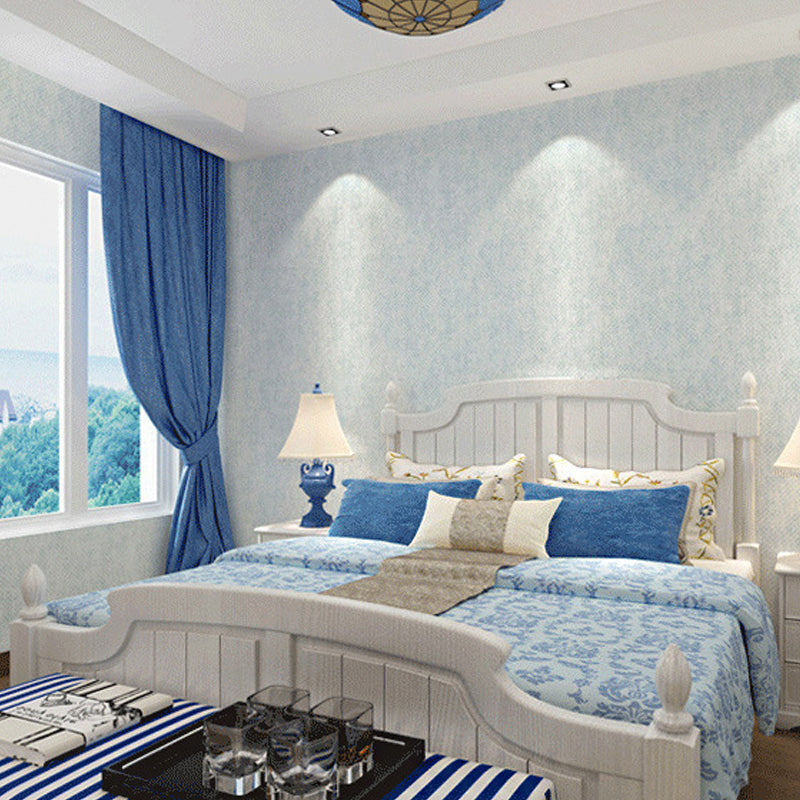 Soft Color Non-Woven Wallpaper Moisture-Resistant Plain Patter Wall Decor, 57.1 sq ft. Clearhalo 'Modern wall decor' 'Modern' 'Wallpaper' Wall Decor' 915620