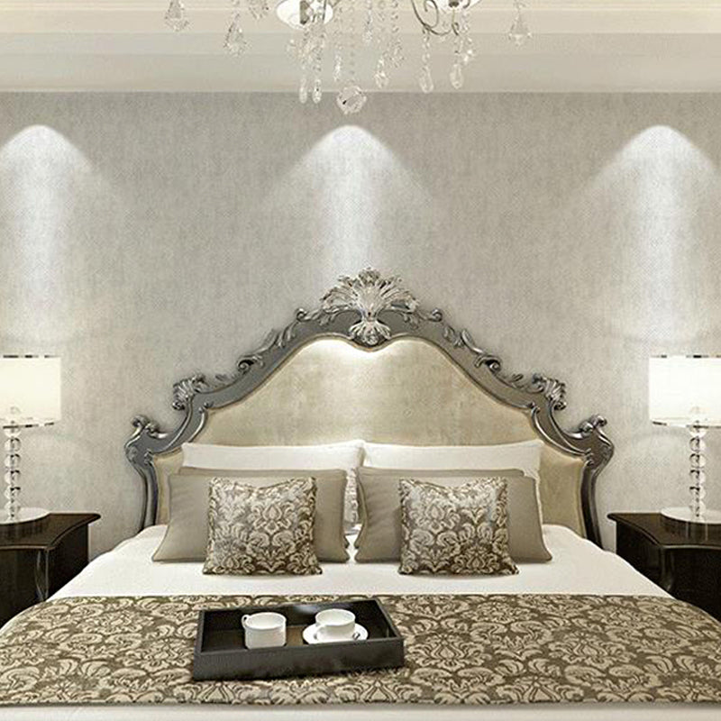 Soft Color Non-Woven Wallpaper Moisture-Resistant Plain Patter Wall Decor, 57.1 sq ft. Clearhalo 'Modern wall decor' 'Modern' 'Wallpaper' Wall Decor' 915628