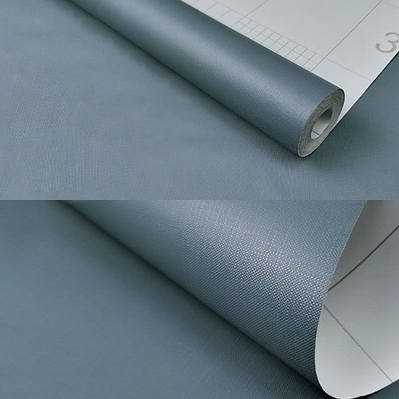 Reading Room PVC Wall Decor Contemporary Pastel Color Plain Design Wallpaper, Easy to Remove Clearhalo 'Modern wall decor' 'Modern' 'Wallpaper' Wall Decor' 915639