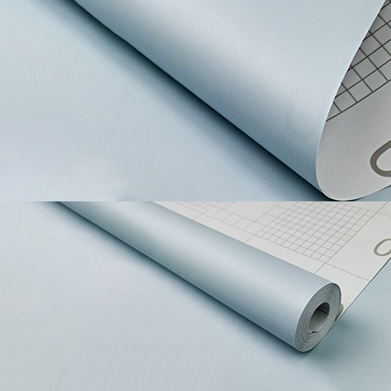 Reading Room PVC Wall Decor Contemporary Pastel Color Plain Design Wallpaper, Easy to Remove Clearhalo 'Modern wall decor' 'Modern' 'Wallpaper' Wall Decor' 915642