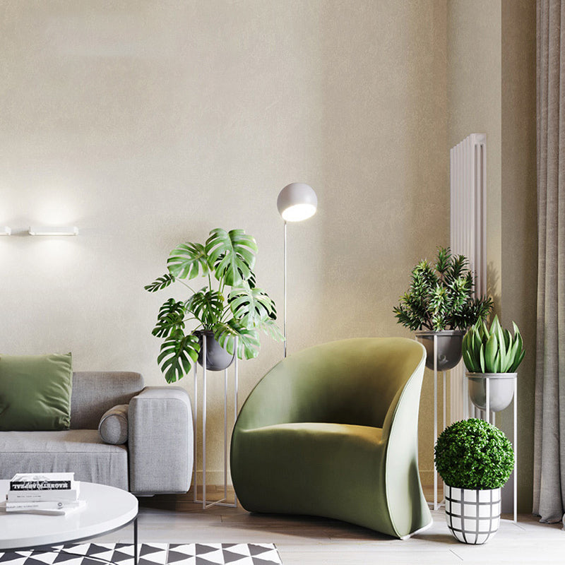 Bedroom Wall Decor Plain Color Design Non-Pasted Vinyl Wallpaper, 33 ft. x 20.5 in Light Apricot Clearhalo 'Modern wall decor' 'Modern' 'Wallpaper' Wall Decor' 915653