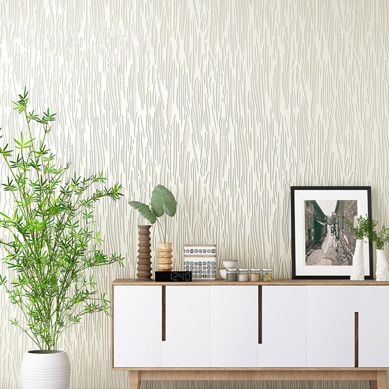 Simple Plain Design Wallpaper Non-Pasted Wall Covering for Living Room, 57.1 sq ft. Light Khaki Clearhalo 'Modern wall decor' 'Modern' 'Wallpaper' Wall Decor' 915686