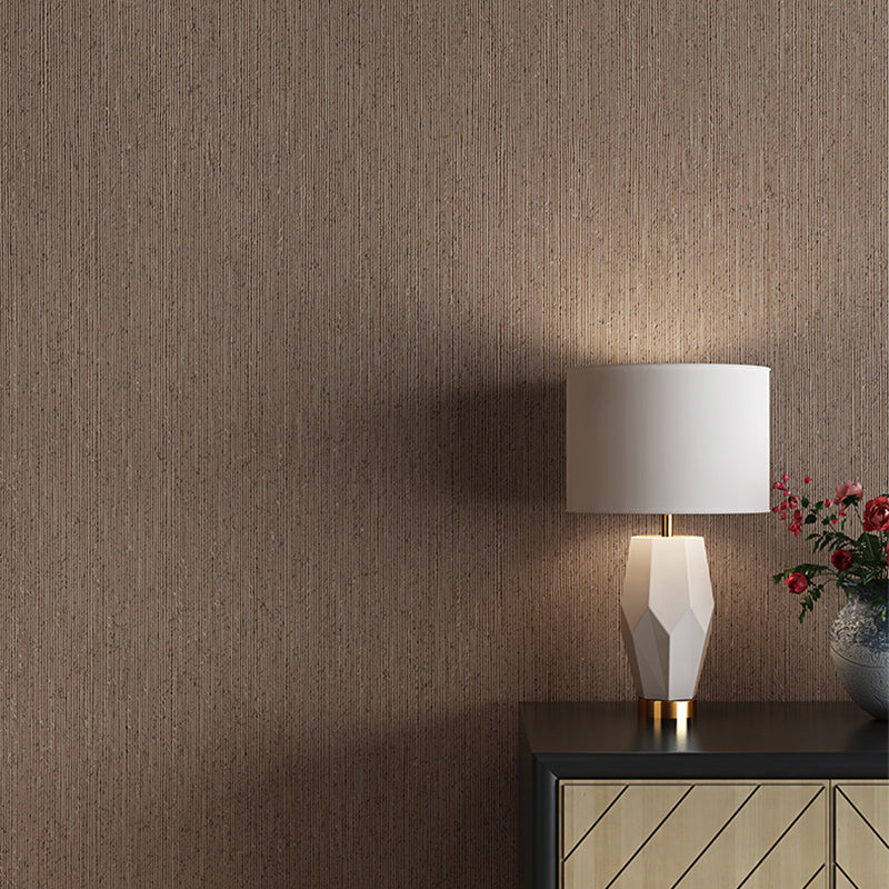 Moisture-Resistant Wall Covering Non-Pasted Plain Pattern Non-Woven Wallpaper Roll in Neutral Color Clearhalo 'Modern wall decor' 'Modern' 'Wallpaper' Wall Decor' 916998