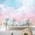 Whole Wall Mural for Kids Bedroom Sky and Cloud Wall Art light Color for Home Decor Blue-Pink-Yellow Clearhalo 'Wall Decor' 'Wall Mural' 917119