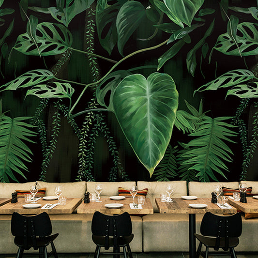 Photo Style Jungle Wall Art Extra Large Mural Wallpaper for Living Room, Made to Measure Clearhalo 'Wall Decor' 'Wall Mural' 919356