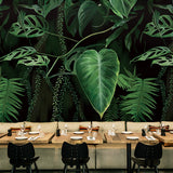 Photo Style Jungle Wall Art Extra Large Mural Wallpaper for Living Room, Made to Measure Clearhalo 'Wall Decor' 'Wall Mural' 919356