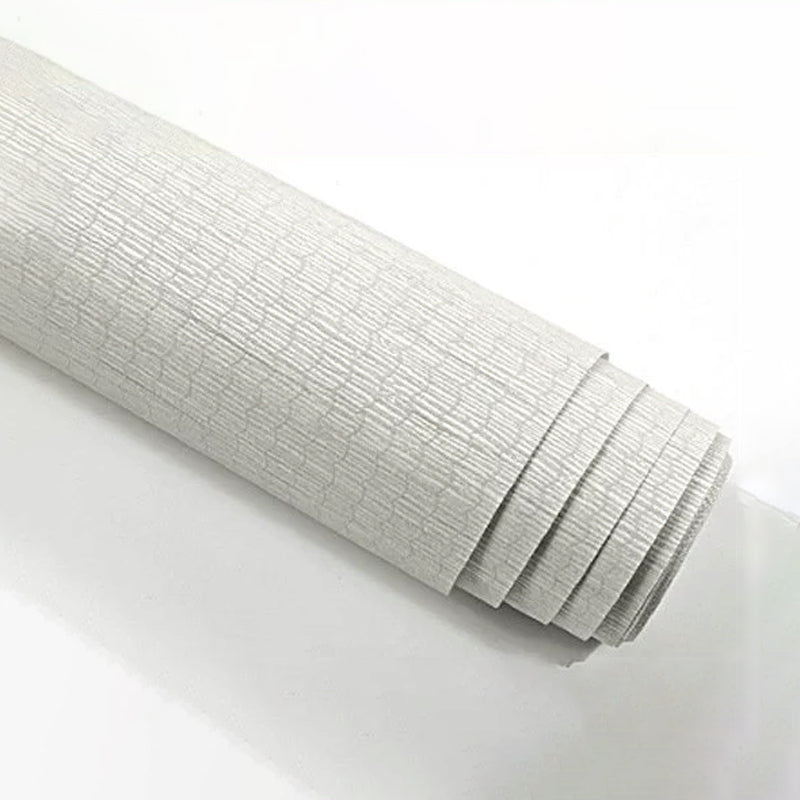 Simplicity Linen Wall Decor Stain-Resistant Non-Pasted Wallpaper Roll, 20.5-inch x 31-foot Clearhalo 'Modern wall decor' 'Modern' 'Wallpaper' Wall Decor' 919900