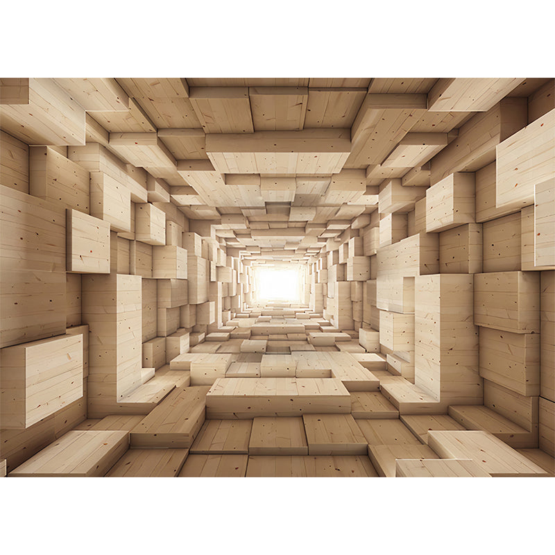 Whole Wall Murals Industrial Color 3D Extensive Zone Non-Woven Fabric Wall Decor for Coffee Shop, Customized Size Available Clearhalo 'Wall Decor' 'Wall Mural' 921879