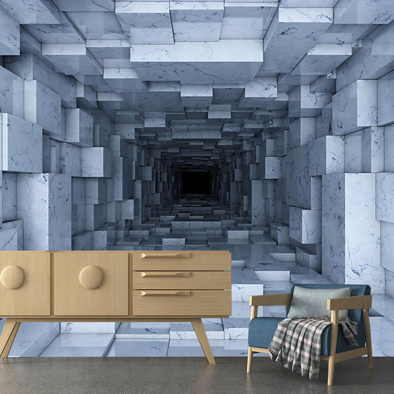 Whole Wall Murals Industrial Color 3D Extensive Zone Non-Woven Fabric Wall Decor for Coffee Shop, Customized Size Available Clearhalo 'Wall Decor' 'Wall Mural' 921883