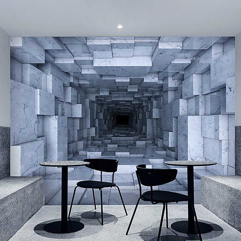 Whole Wall Murals Industrial Color 3D Extensive Zone Non-Woven Fabric Wall Decor for Coffee Shop, Customized Size Available Clearhalo 'Wall Decor' 'Wall Mural' 921884