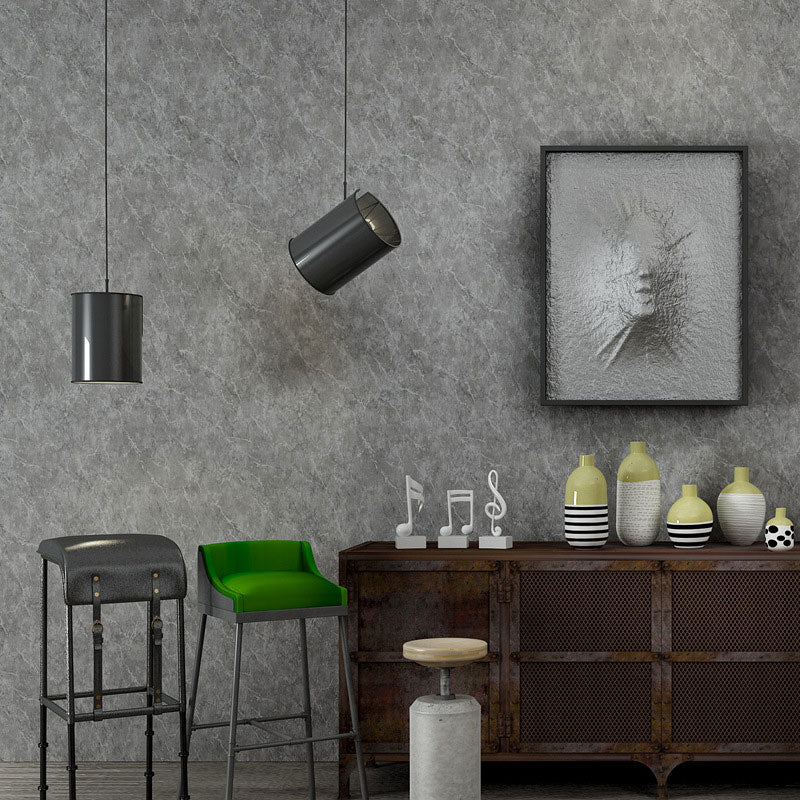 Industrial Cement Surface Wallpaper Roll Non-Pasted Living Room Wall Covering, 33'L x 20.5"W Clearhalo 'Industrial wall decor' 'Industrial' 'Wallpaper' Wall Decor' 922167