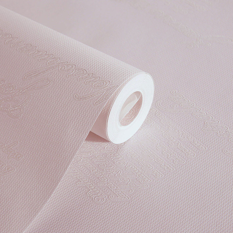 Soft Color Letter Wallpaper Decorative Non-Pasted Wall Covering, 20.5-inch x 31-foot Clearhalo 'Industrial wall decor' 'Industrial' 'Wallpaper' Wall Decor' 922236