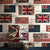 Paper Wall Covering with Light Red British National Flag Design, 20.5-inch x 33-foot Red Clearhalo 'Industrial wall decor' 'Industrial' 'Wallpaper' Wall Decor' 922305