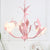 Opal Glass Blossom Chandelier Korean Garden 3/6 Bulbs Living Room Pendant in Pink/Blue/Green with Draping 3 Pink Clearhalo 'Ceiling Lights' 'Chandeliers' 'Glass shade' 'Glass' Lighting' 922537