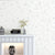 Non-Woven 20.5"W x 31'L Wall Decor Fresh Non-Pasted Dense Flower Pattern Wallpaper Roll White Clearhalo 'Country wall decor' 'Rustic' 'Wallpaper' Wall Decor' 926994