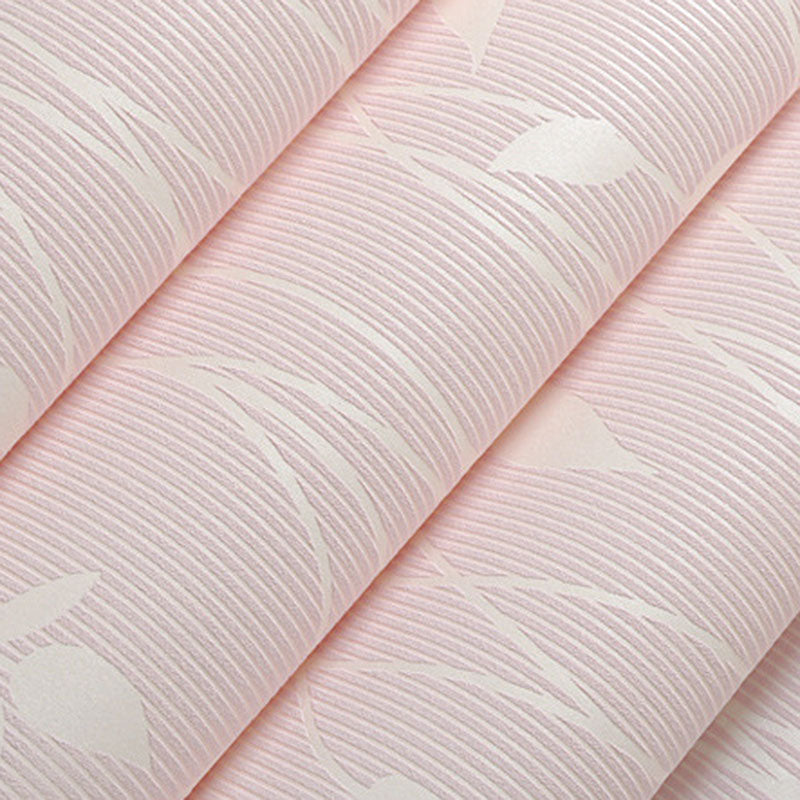 Fresh Botanical Leaf Wallpaper Roll Stain-Resistant Non-Pasted Wall Decor, 33-foot x 20.5-inch Clearhalo 'Country wall decor' 'Rustic' 'Wallpaper' Wall Decor' 928933