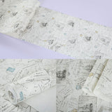 Light Color Boat Wall Decor Non-Pasted Stain-Resistant Wallpaper Roll for Kid